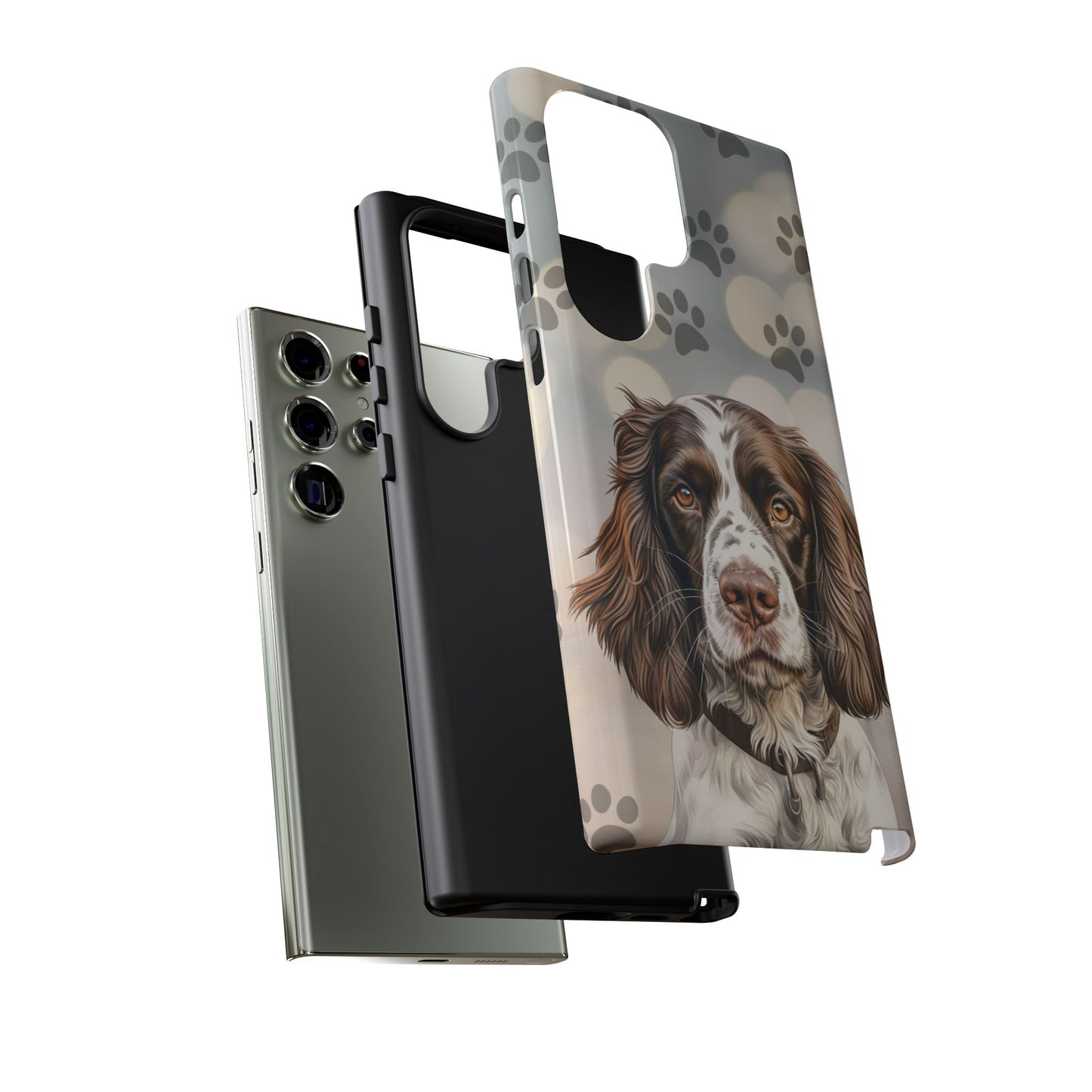 English Springer Spaniel Phone Case by Tough Cases (Apple iPhone, Samsung Galaxy, and Google Pixel)