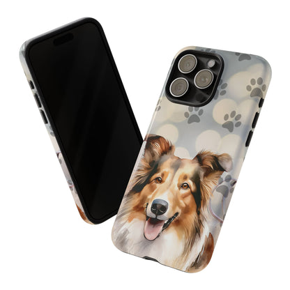 Collie Phone Case by Tough Cases (Apple iPhone, Samsung Galaxy, and Google Pixel)