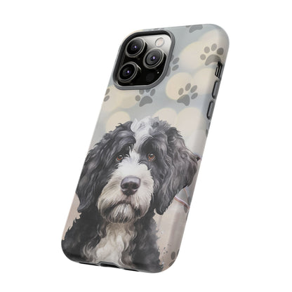 Portuguese Water Dog by Tough Cases (Apple iPhone, Samsung Galaxy, and Google Pixel)