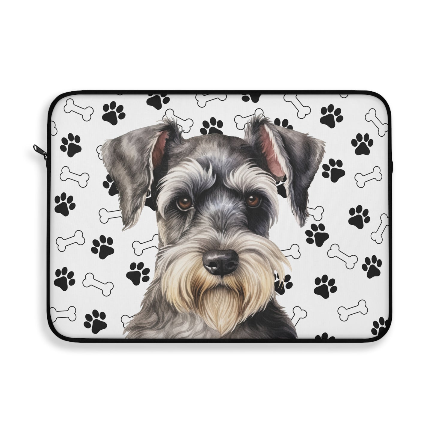 Miniature Schnauzer Laptop Sleeve