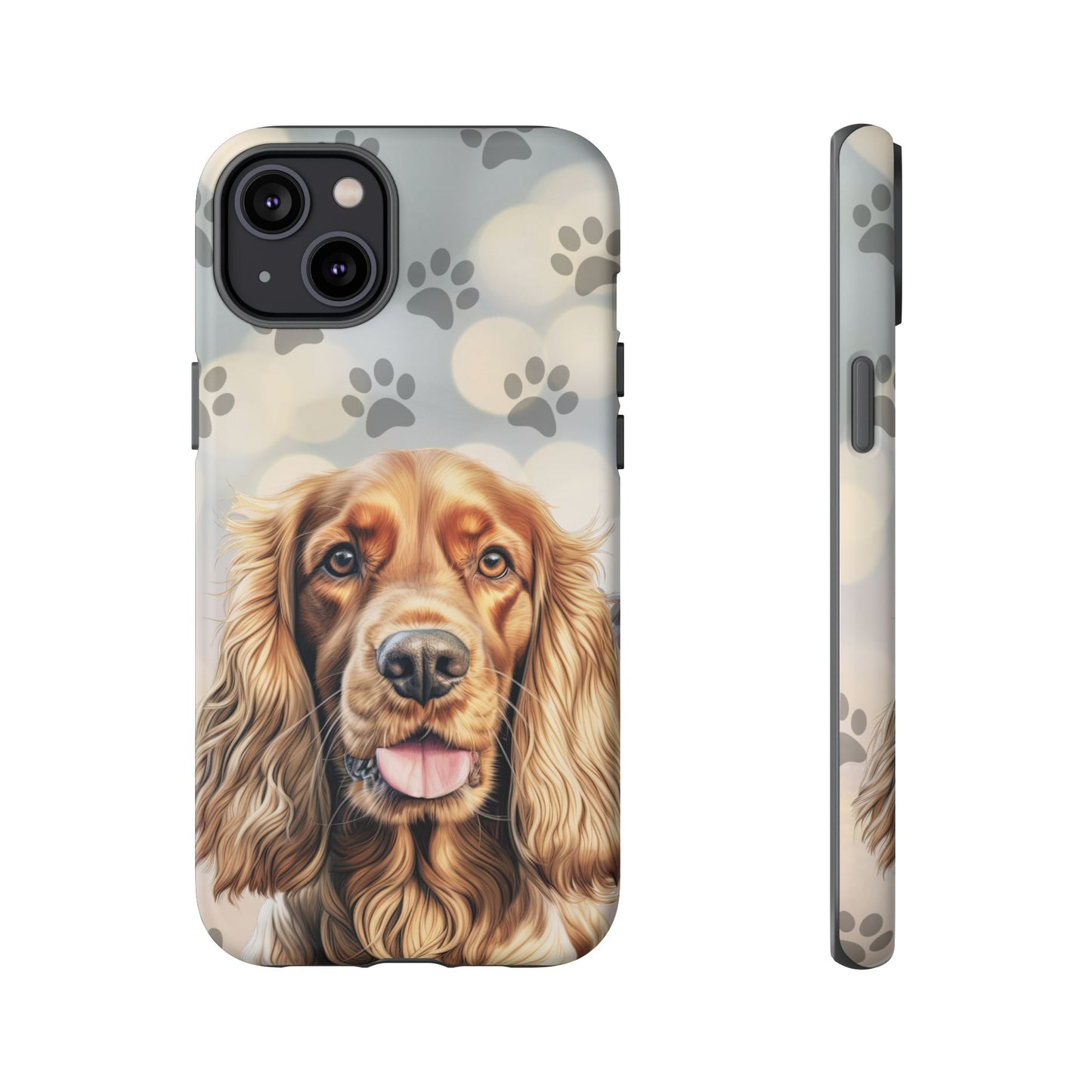 Cocker Spaniel Phone Case by Tough Cases (Apple iPhone, Samsung Galaxy, and Google Pixel)