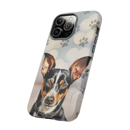 Rat Terrier by Tough Cases a (Apple iPhone, Samsung Galaxy, and Google Pixel)