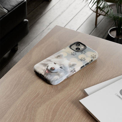 Samoyed Phone Case by Tough Cases (Apple iPhone, Samsung Galaxy, and Google Pixel)