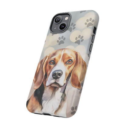 Beagle Phone Case by Tough Cases (Apple iPhone, Samsung Galaxy, and Google Pixel) Beagle