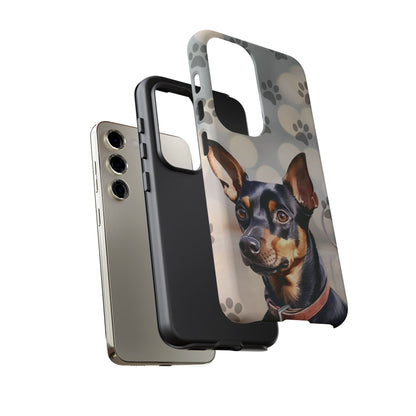 Miniature Pinscher by Tough Cases (Apple iPhone, Samsung Galaxy, and Google Pixel)