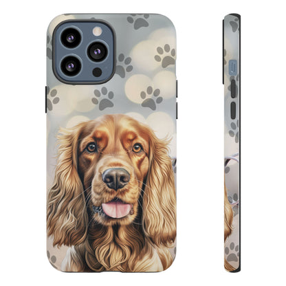 Cocker Spaniel Phone Case by Tough Cases (Apple iPhone, Samsung Galaxy, and Google Pixel)