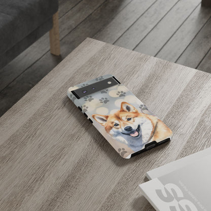 Shiba Inu Phone Case by Tough Cases (Apple iPhone, Samsung Galaxy, and Google Pixel)