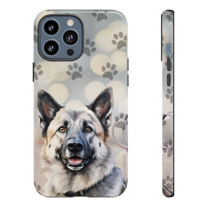 Norwegian Elkhound by Tough Cases (Apple iPhone, Samsung Galaxy, and Google Pixel)