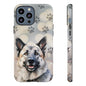 Norwegian Elkhound by Tough Cases (Apple iPhone, Samsung Galaxy, and Google Pixel)