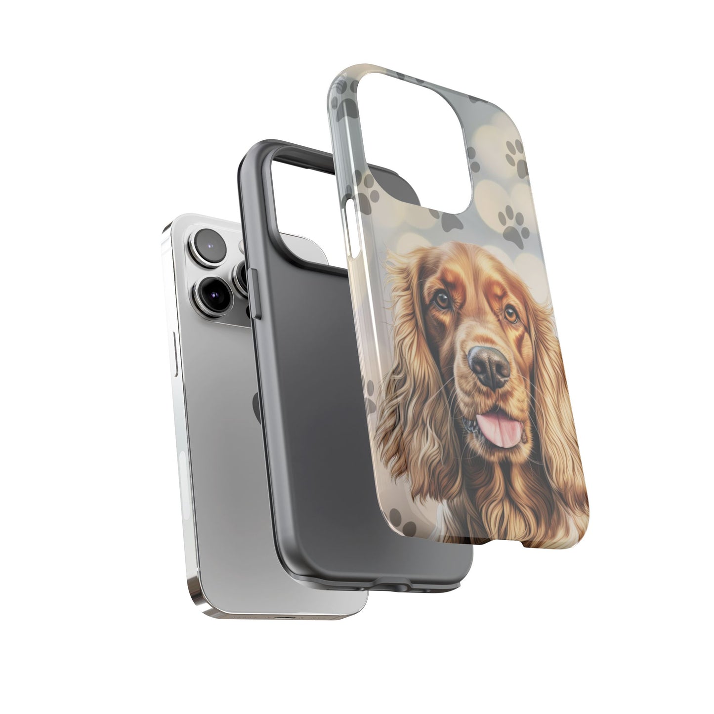 Cocker Spaniel Phone Case by Tough Cases (Apple iPhone, Samsung Galaxy, and Google Pixel)