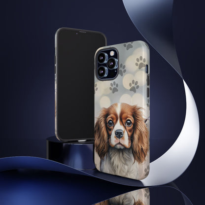 Cavalier King Charles Spaniel phone case by Tough Cases (Apple iPhone, Samsung Galaxy, and Google Pixel)