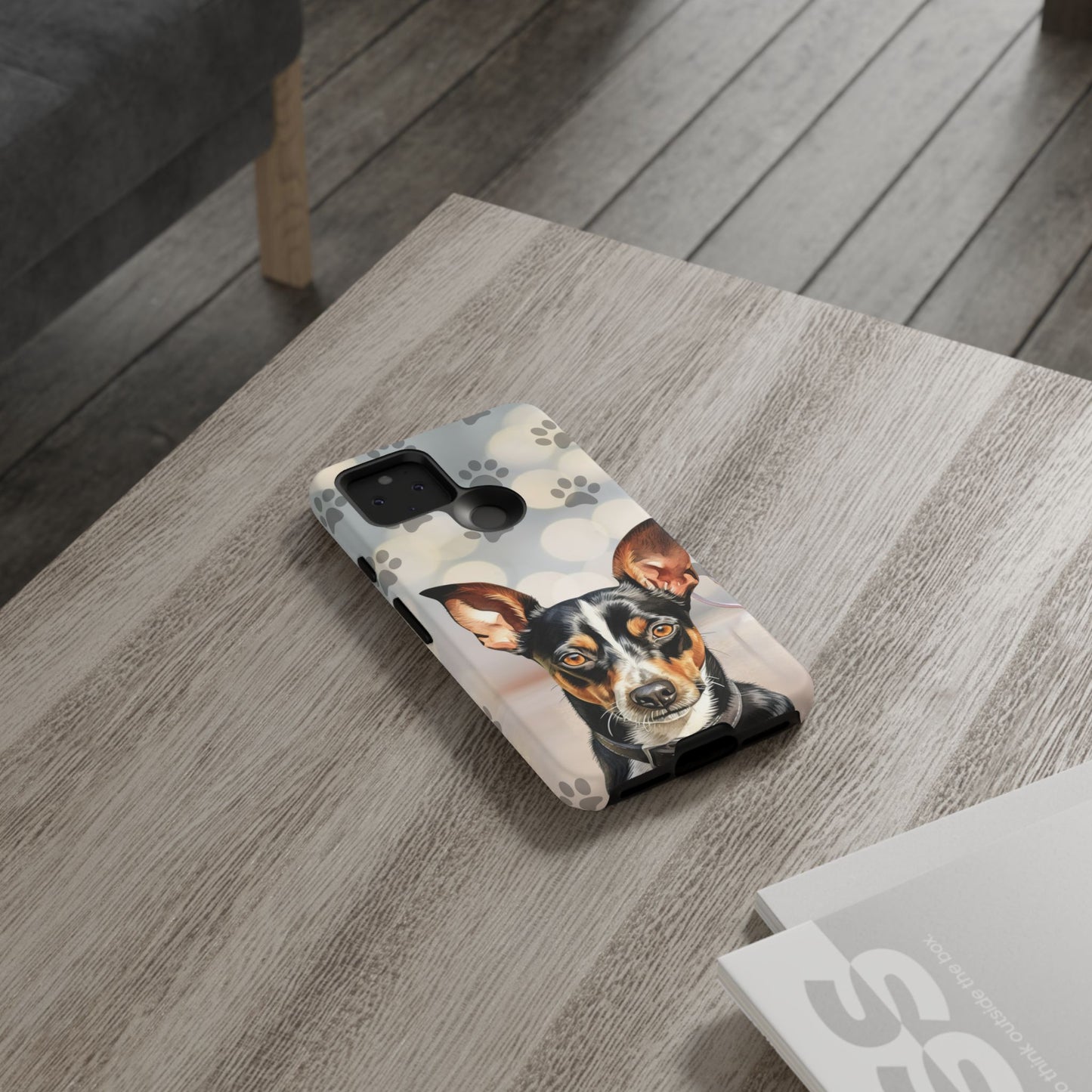 Rat Terrier by Tough Cases a (Apple iPhone, Samsung Galaxy, and Google Pixel)