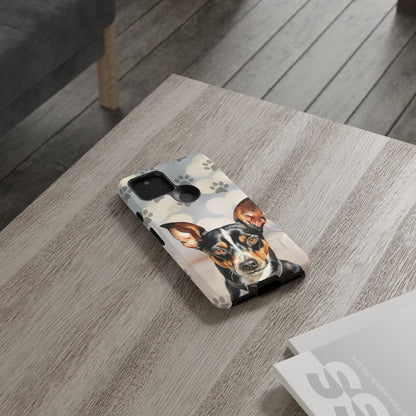 Rat Terrier by Tough Cases a (Apple iPhone, Samsung Galaxy, and Google Pixel)