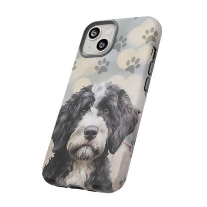 Portuguese Water Dog by Tough Cases (Apple iPhone, Samsung Galaxy, and Google Pixel)