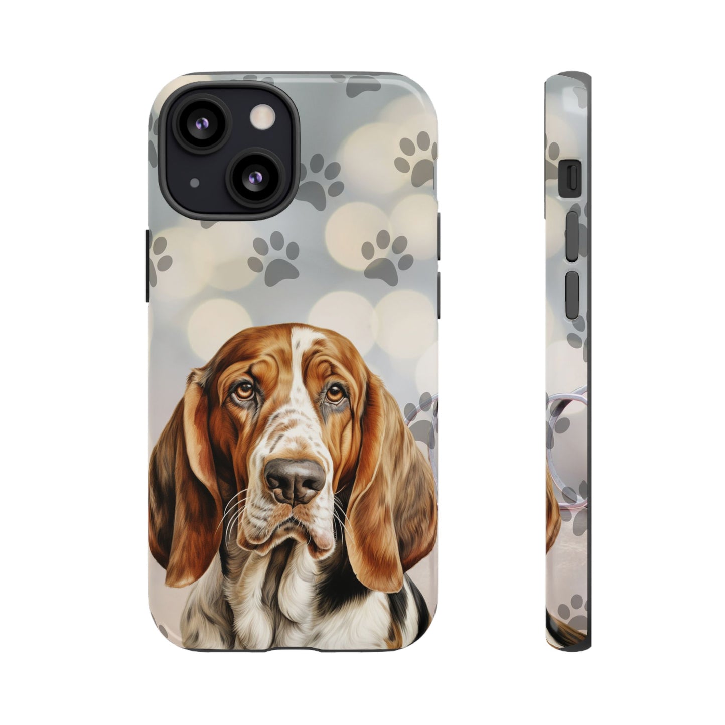 Basset Hound Phone Case by Tough Cases (Apple iPhone, Samsung Galaxy, and Google Pixel)