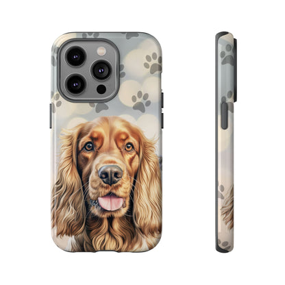 Cocker Spaniel Phone Case by Tough Cases (Apple iPhone, Samsung Galaxy, and Google Pixel)