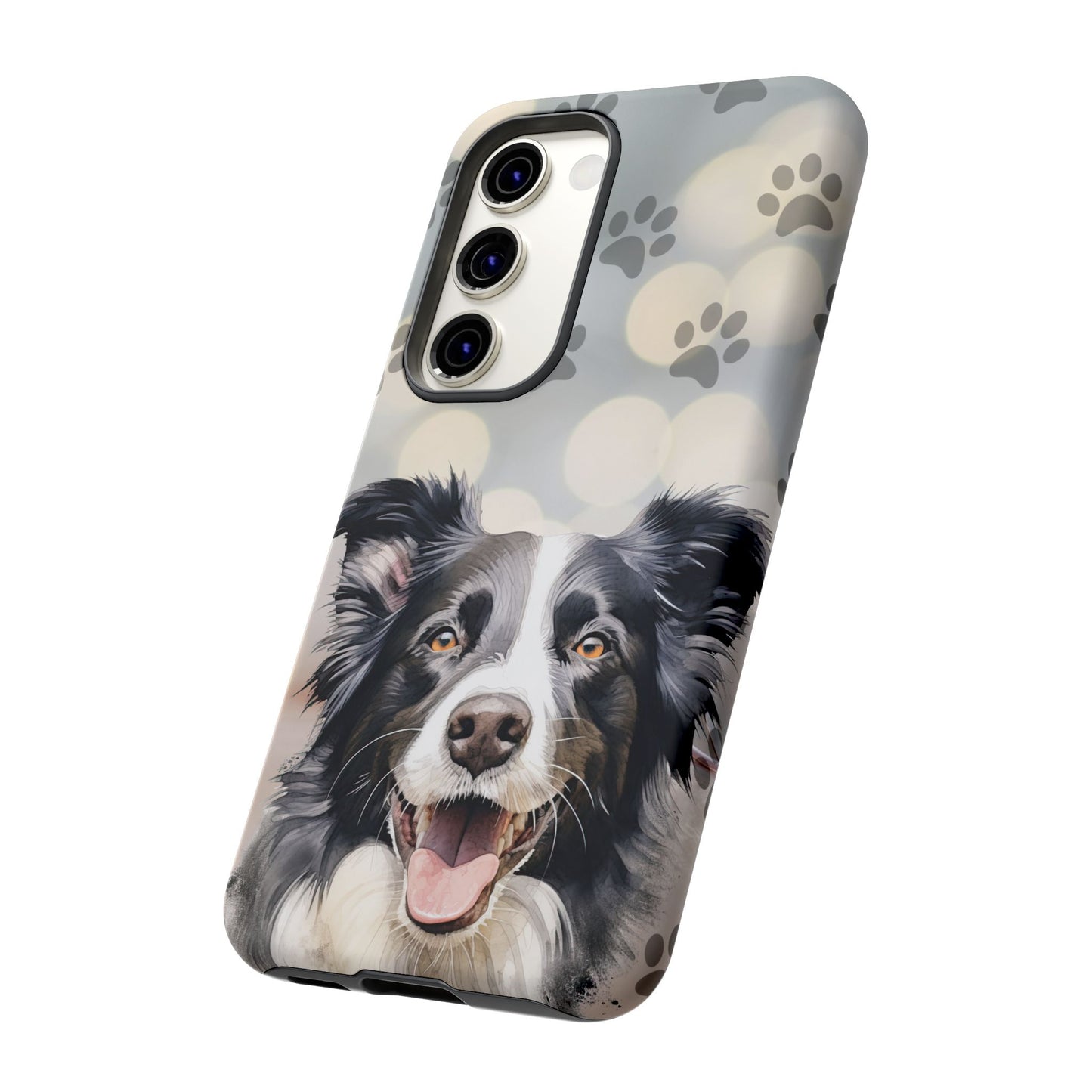 Border Collie Phone Case by Tough Cases (Apple iPhone, Samsung Galaxy, and Google Pixel)