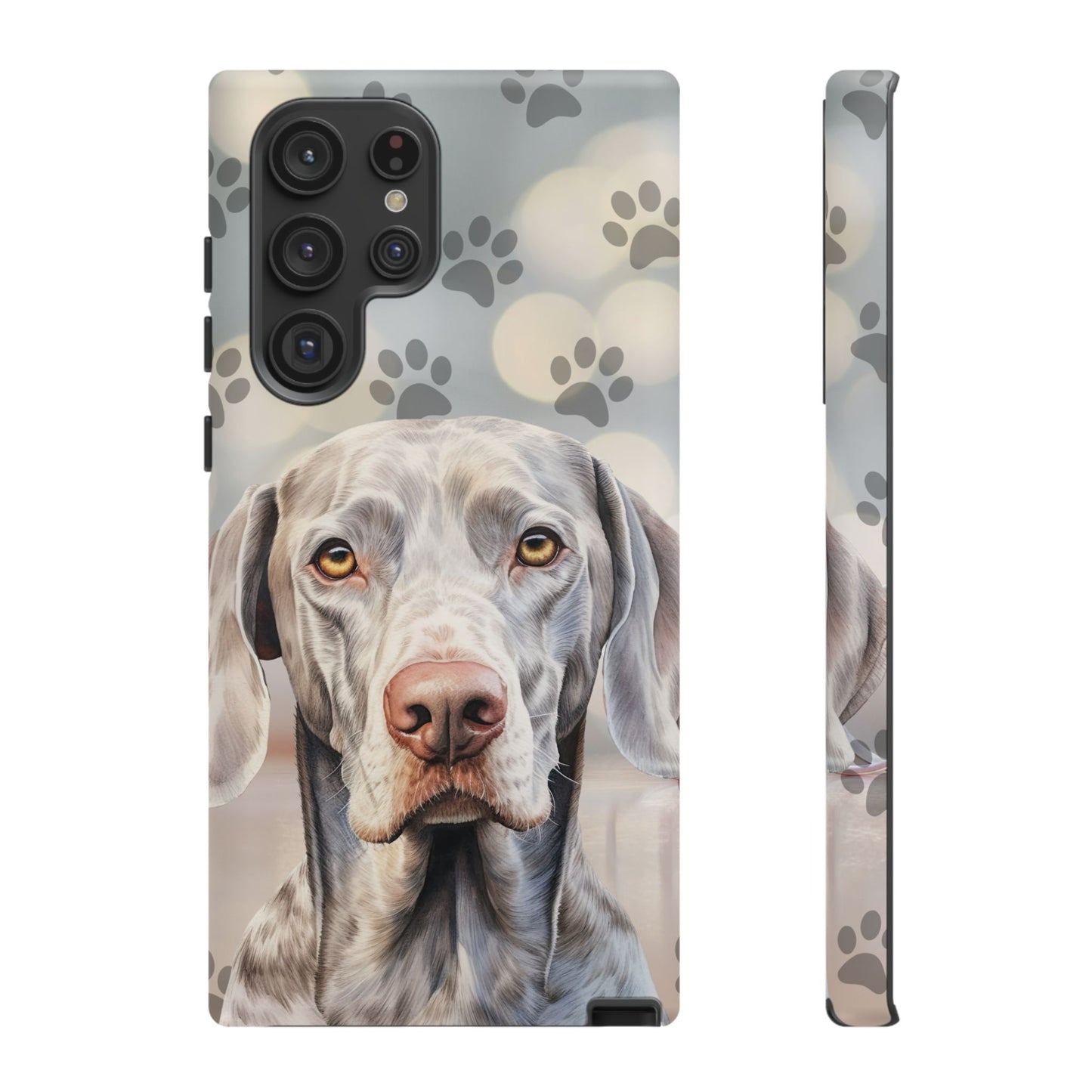 Weimaraner Phone Case by Tough Cases (Apple iPhone, Samsung Galaxy, and Google Pixel)