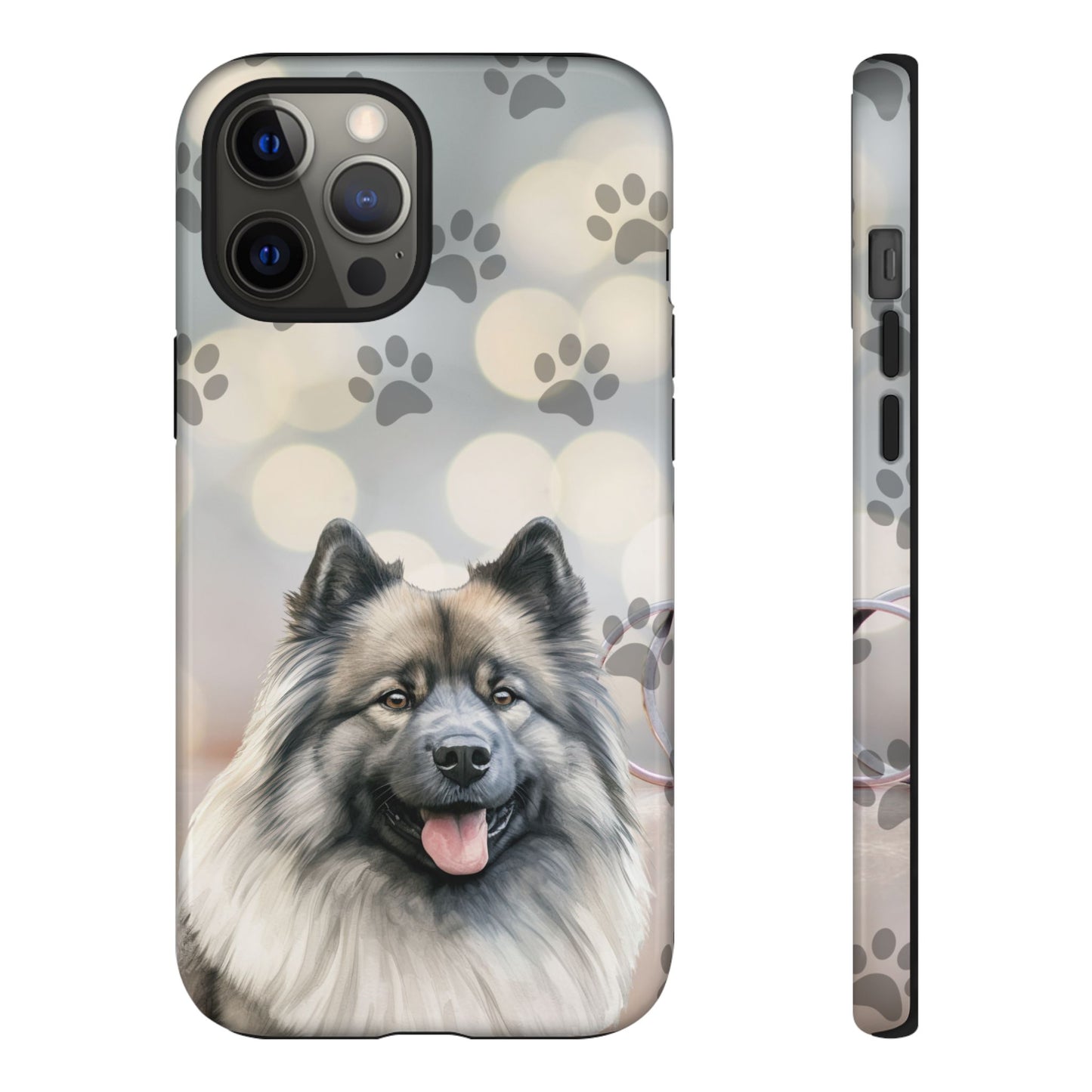 Keeshond Phone Case by Tough Cases ( Apple iPhone, Samsung Galaxy, and Google Pixel)