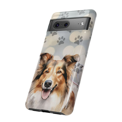 Collie Phone Case by Tough Cases (Apple iPhone, Samsung Galaxy, and Google Pixel)