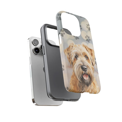 Self-Coated Wheaten Terrier by Tough Cases (Apple iPhone, Samsung Galaxy, and Google Pixel)