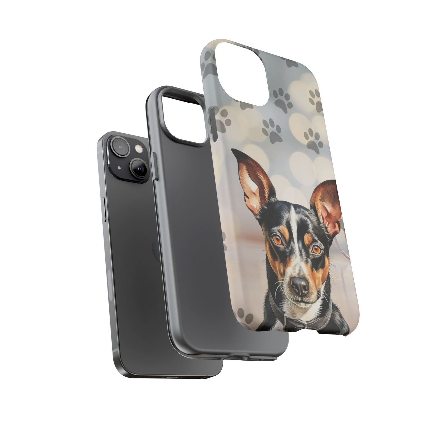 Rat Terrier by Tough Cases a (Apple iPhone, Samsung Galaxy, and Google Pixel)