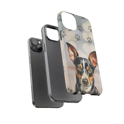Rat Terrier by Tough Cases a (Apple iPhone, Samsung Galaxy, and Google Pixel)
