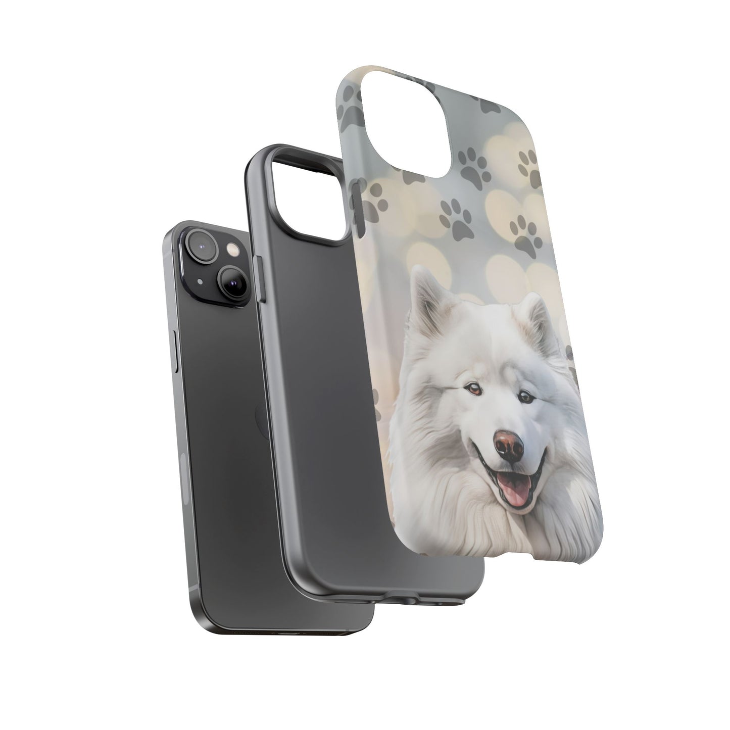 Samoyed Phone Case by Tough Cases (Apple iPhone, Samsung Galaxy, and Google Pixel)