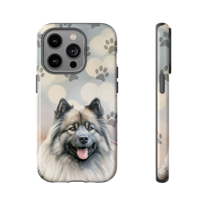 Keeshond Phone Case by Tough Cases ( Apple iPhone, Samsung Galaxy, and Google Pixel)