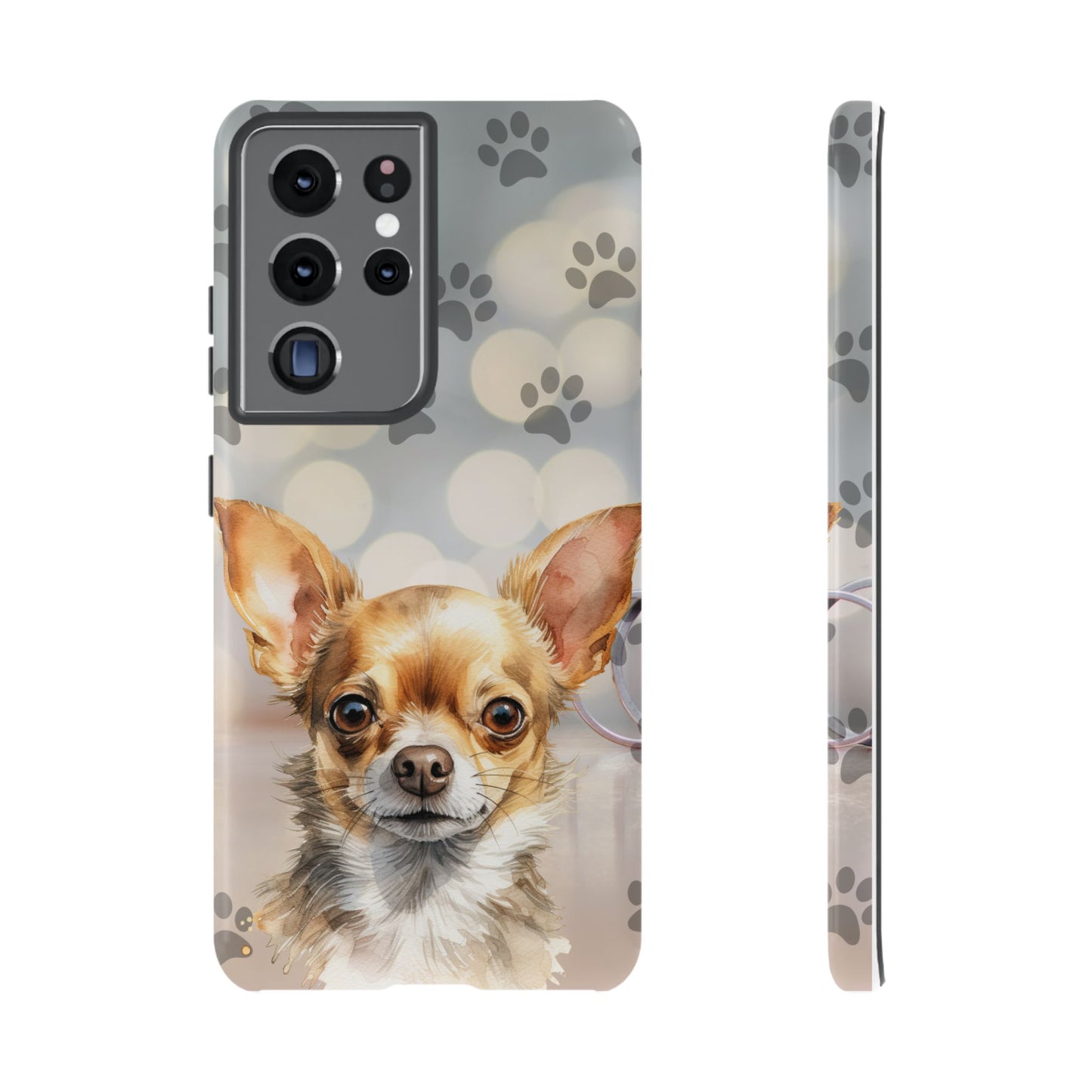 Chihuahua phone case by Tough Cases (Apple iPhone, Samsung Galaxy, and Google Pixel)