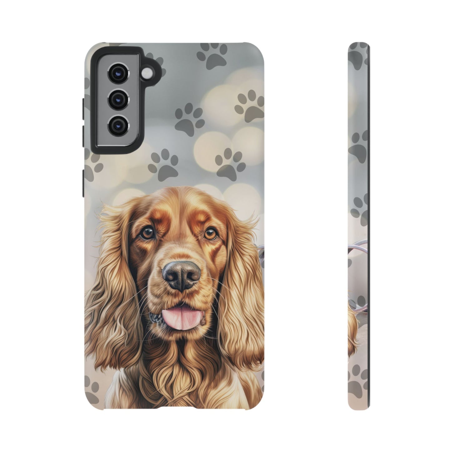 Cocker Spaniel Phone Case by Tough Cases (Apple iPhone, Samsung Galaxy, and Google Pixel)