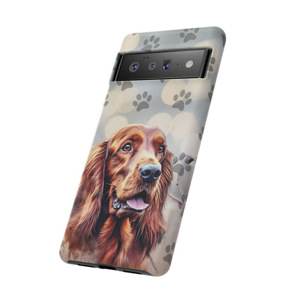 Irish Setter Phone Case by Tough Cases (Apple iPhone, Samsung Galaxy, and Google Pixel)