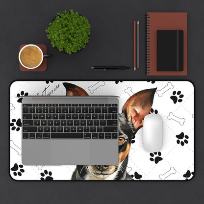 Rat Terrier Desk Mat