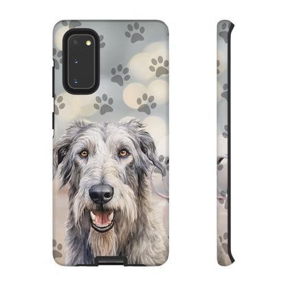 Irish Wolfhound Phone Case by Tough Cases (Apple iPhone, Samsung Galaxy, and Google Pixel)