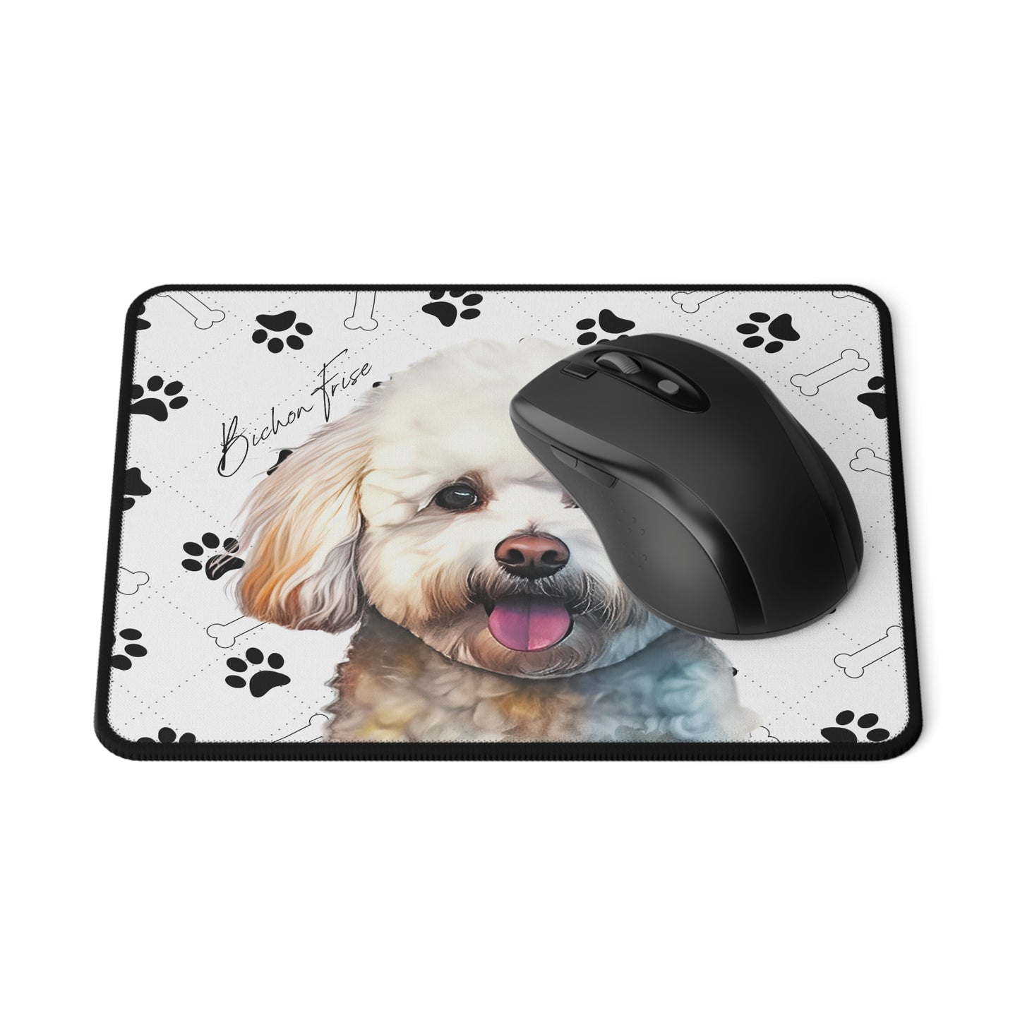 Bichon Frise Gaming Mouse Pad