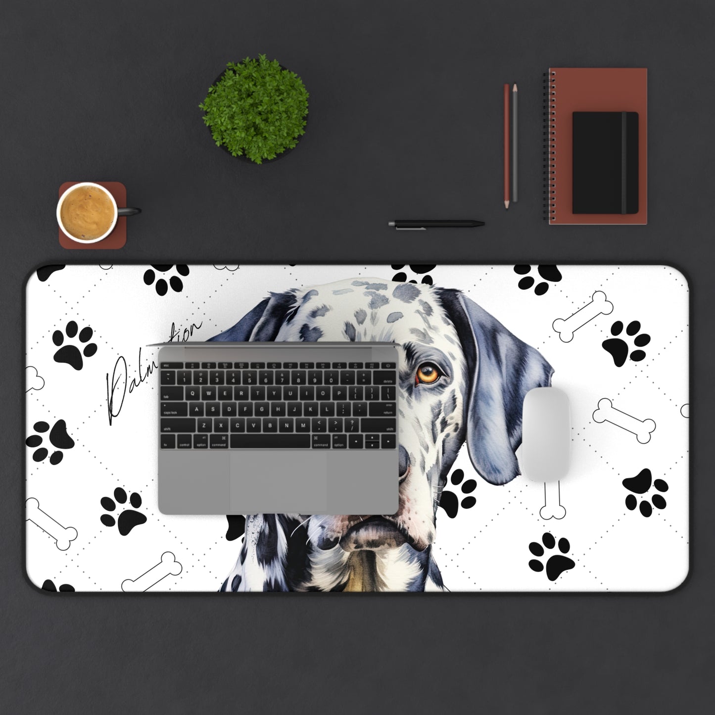 Dalmatian Desk Mat