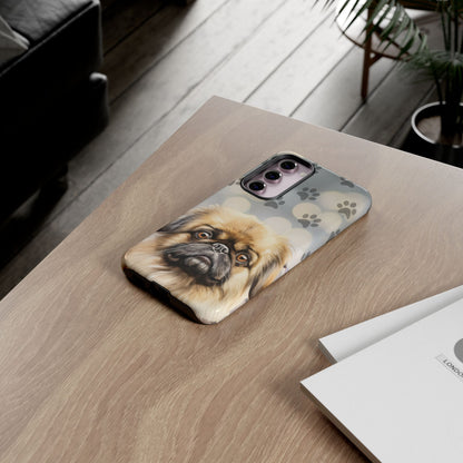 Pekingese by Tough Cases (Apple iPhone, Samsung Galaxy, and Google Pixel devices)