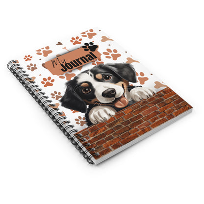 Appenzeller Sennenhund Spiral Notebook - Ruled Line