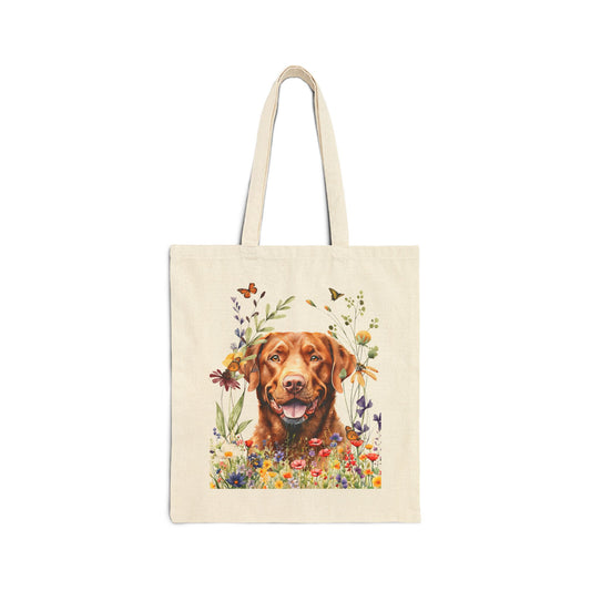 Chesapeake Bay Retriever Canvas Tote Bag
