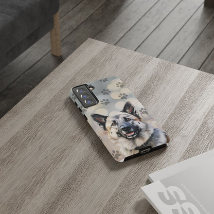 Norwegian Elkhound by Tough Cases (Apple iPhone, Samsung Galaxy, and Google Pixel)
