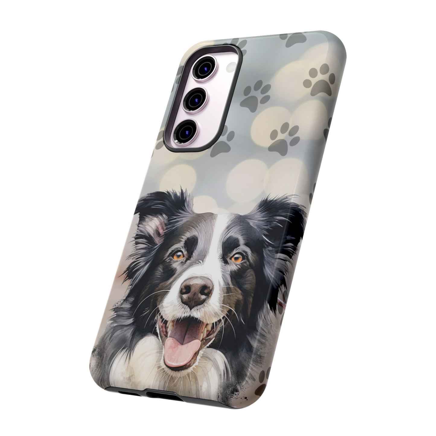 Border Collie Phone Case by Tough Cases (Apple iPhone, Samsung Galaxy, and Google Pixel)