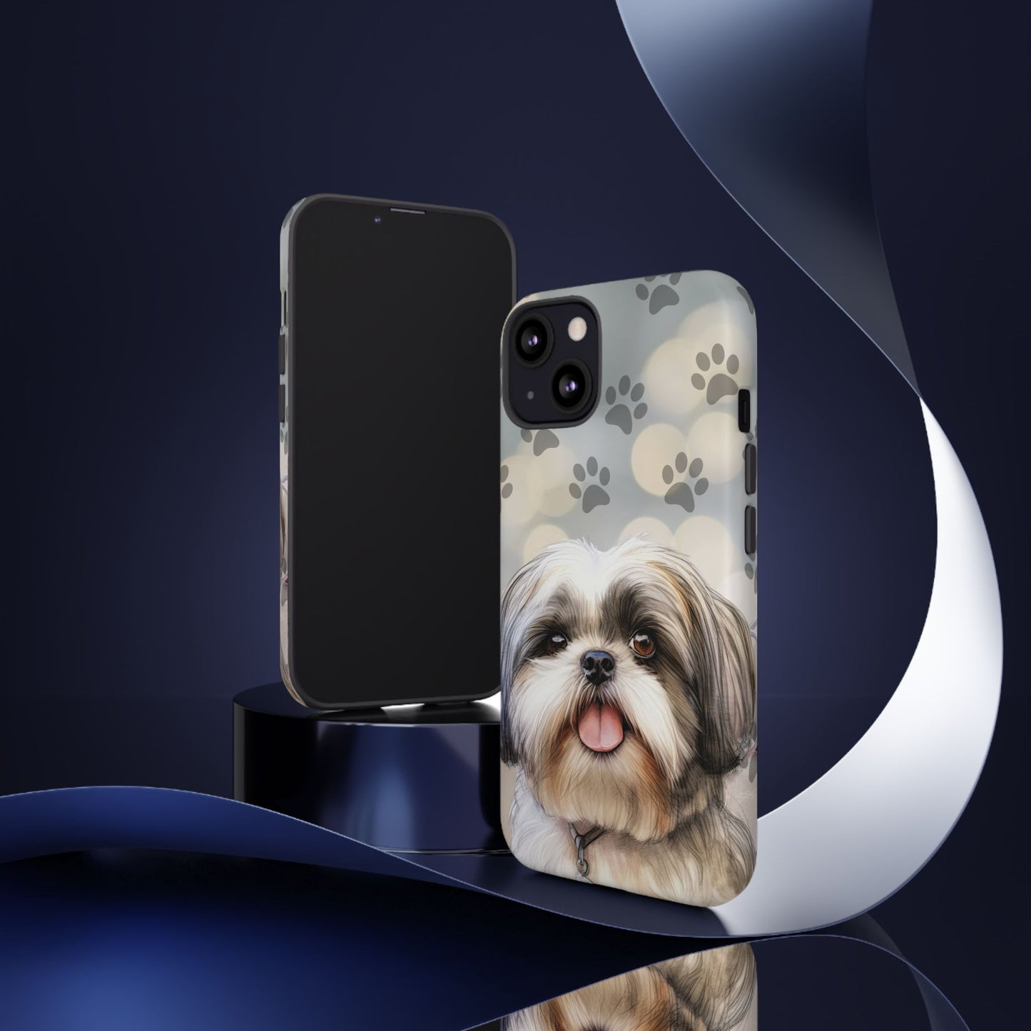 Shih Tzu iPhone 15 Case by Tough Cases (iPhone 15, Pro, Plus and Pro Max)