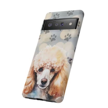 Poodle Phone Case by Tough Cases (Apple iPhone, Samsung Galaxy, and Google Pixel )