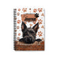 Scottish Terrier Spiral Notebook - Ruled Line