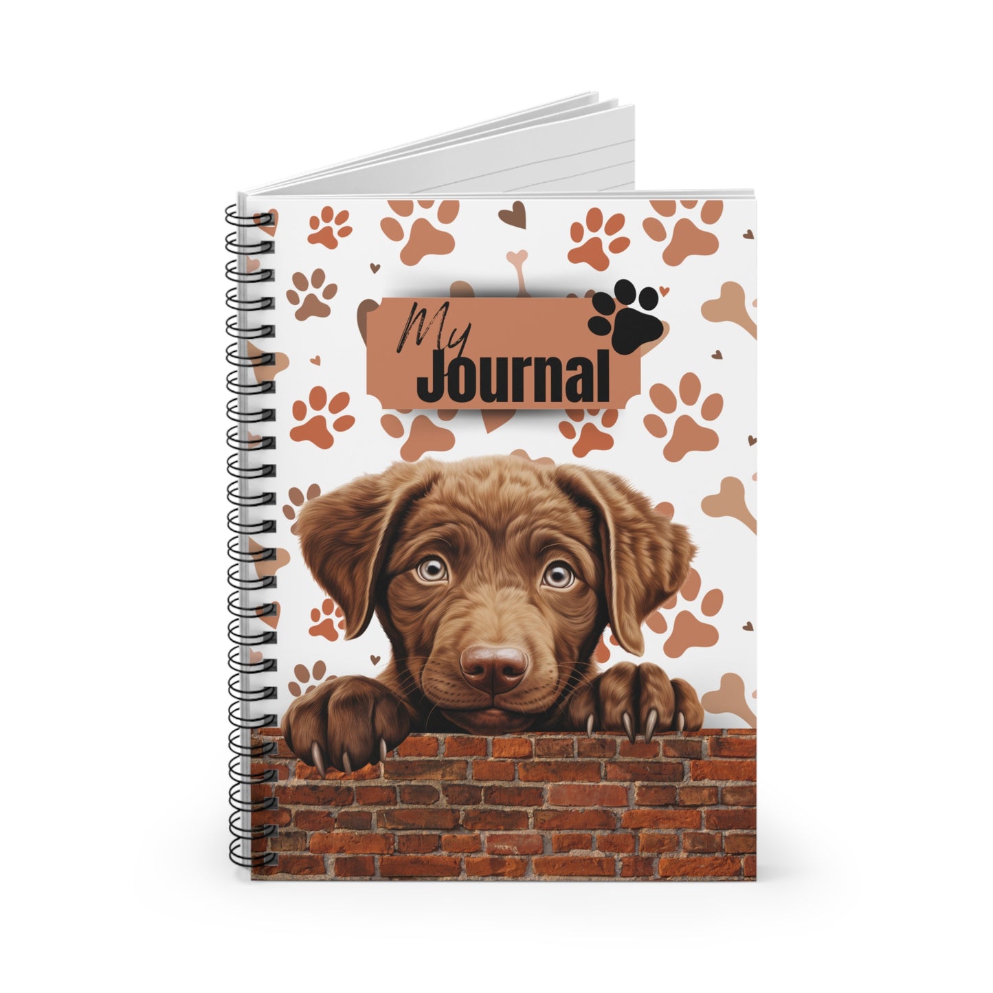 Chesapeake Bay Retriever Spiral Notebook - Ruled Line