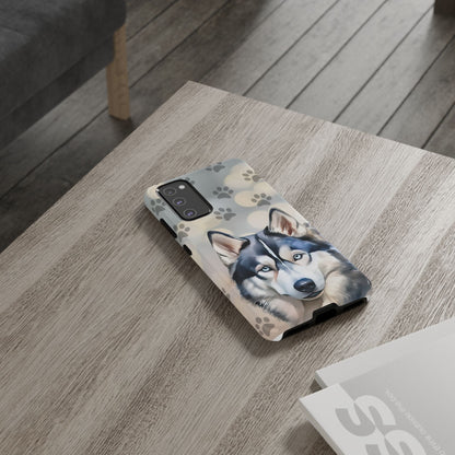 Siberian Husky Phone Cases by Tough Cases (Apple iPhone, Samsung Galaxy, and Google Pixel)