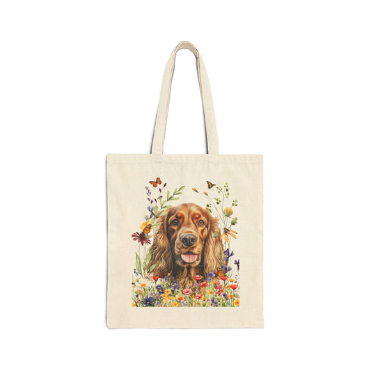 Cocker Spaniel Canvas Tote Bag