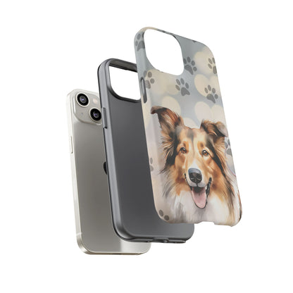 Collie Phone Case by Tough Cases (Apple iPhone, Samsung Galaxy, and Google Pixel)