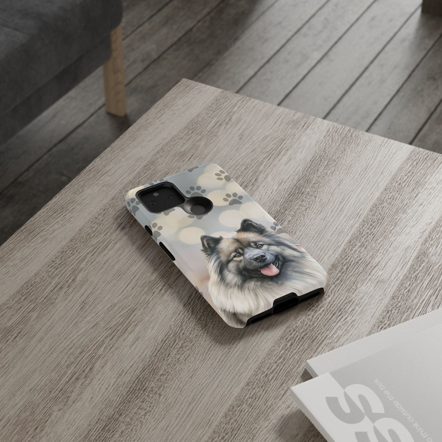 Keeshond Phone Case by Tough Cases ( Apple iPhone, Samsung Galaxy, and Google Pixel)