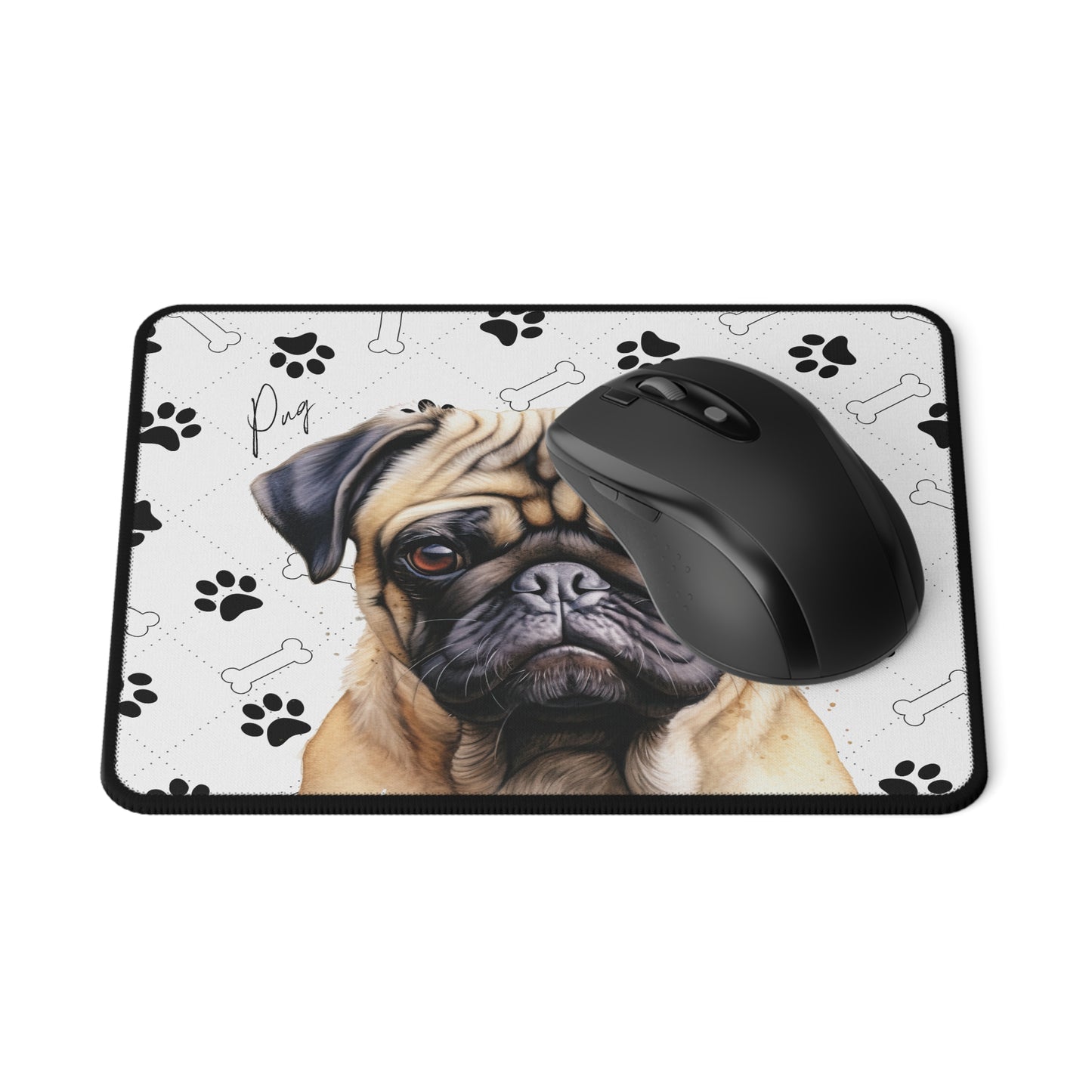 Pug Gaming Mouse Pad